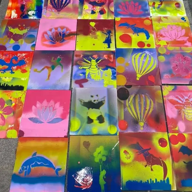 Seek Spray Painting Workshops
